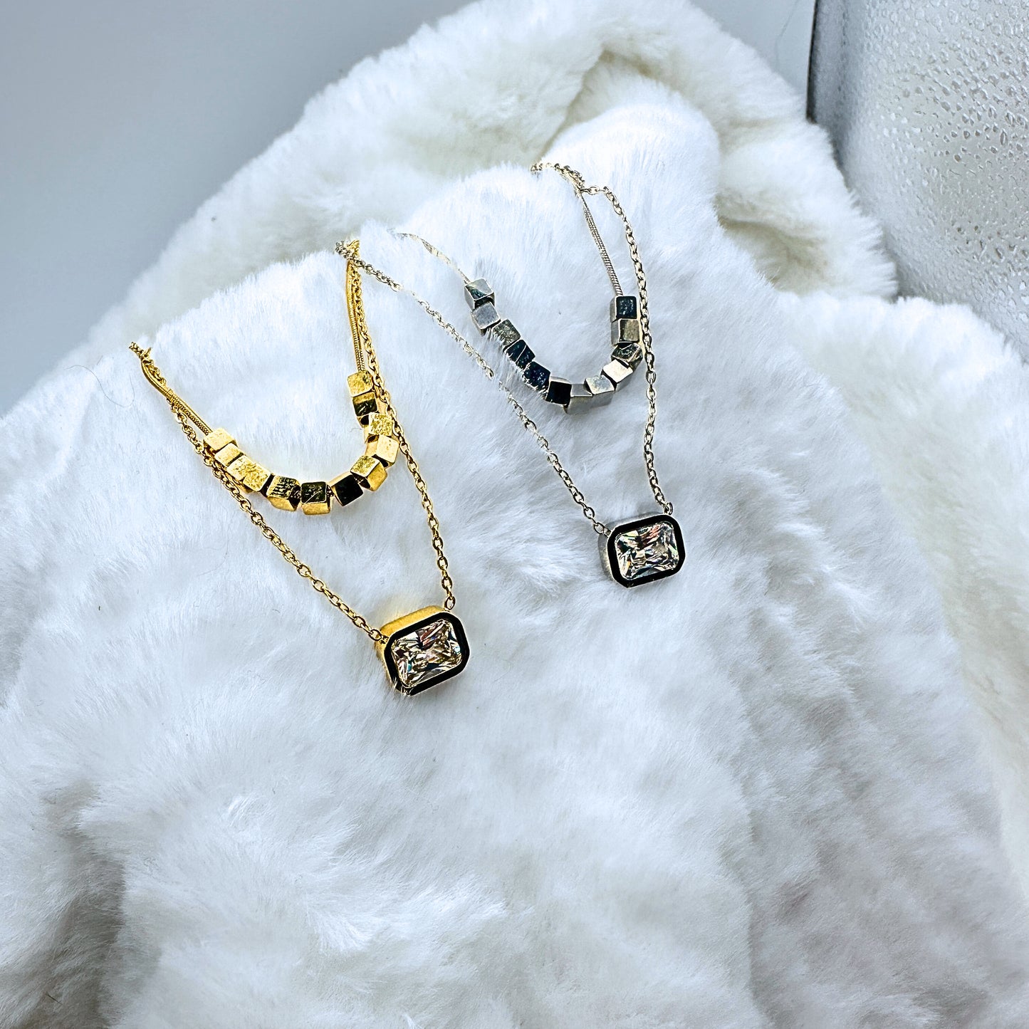 Collier Orfée (doré/argenté)