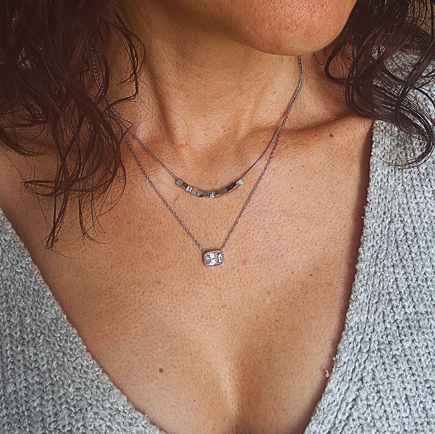 Collier Orfée (doré/argenté)