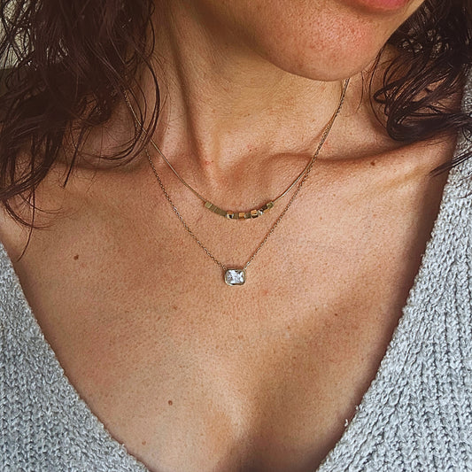 Collier Orfée (doré/argenté)